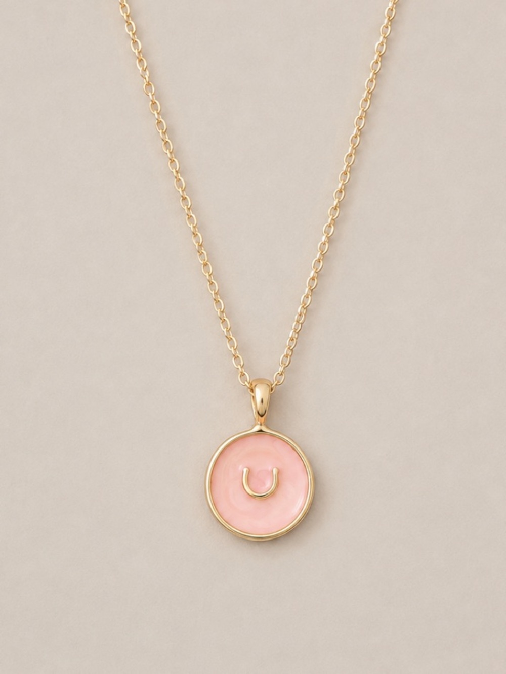 New! Pink Pendant Necklace (1009) NWOT
